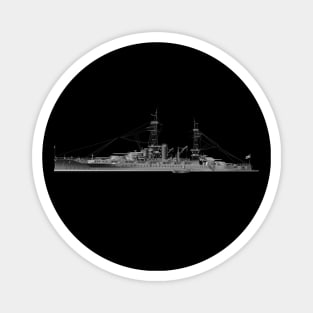 Battleship - USS Arizona wo Txt Magnet